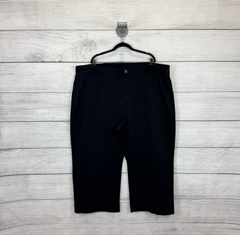 Old Navy Plus Size Black High Rise Wide Leg Pants Size 28W